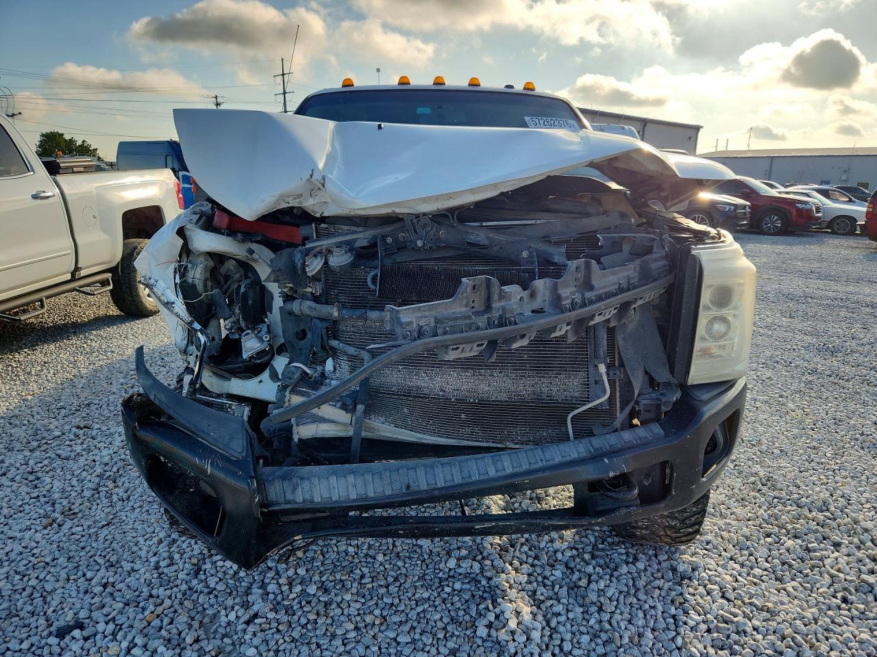 2012 Ford F350 Super Duty White vin: 1FT8W3DT7CEA47914