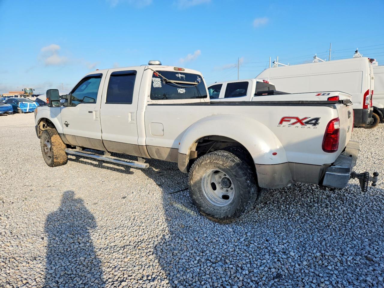 2012 Ford F350 Super Duty White vin: 1FT8W3DT7CEA47914