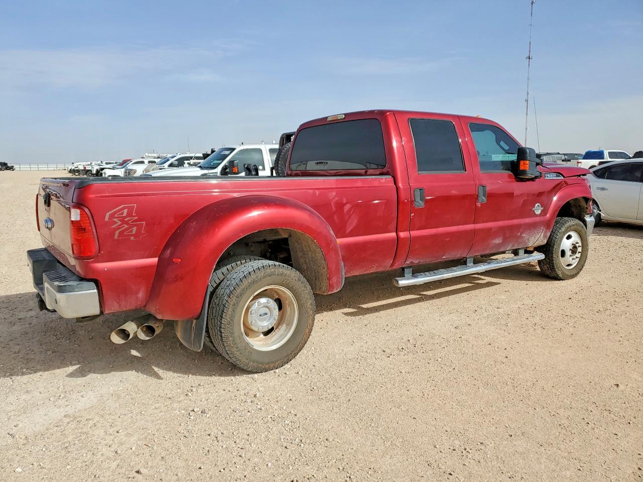 2015 Ford F350 Super Duty Maroon vin: 1FT8W3DT7FEC88070