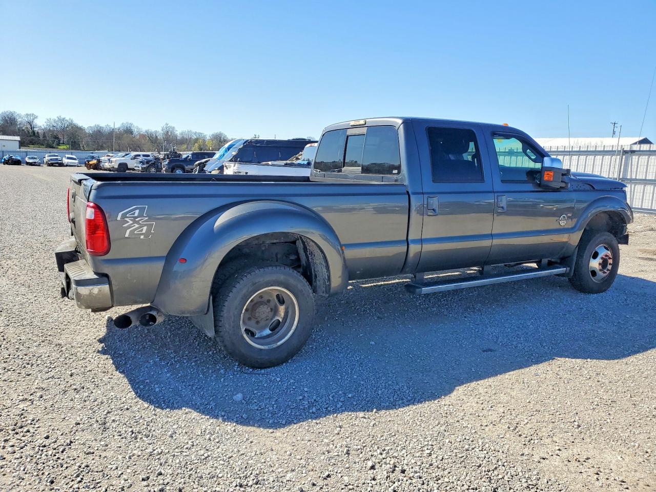 2015 Ford F350 Super Duty Gray vin: 1FT8W3DT7FEC96086