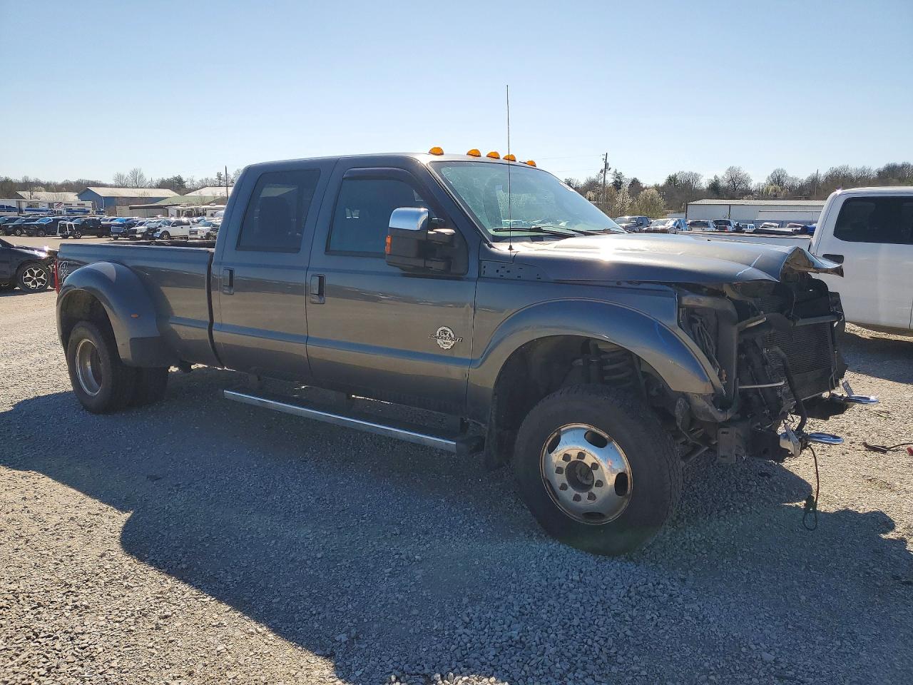 2015 Ford F350 Super Duty Gray vin: 1FT8W3DT7FEC96086