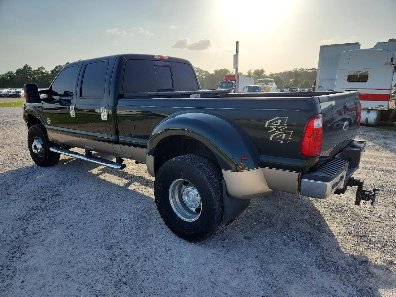 2012 Ford F350 Super Duty Green vin: 1FT8W3DT8CEB57841