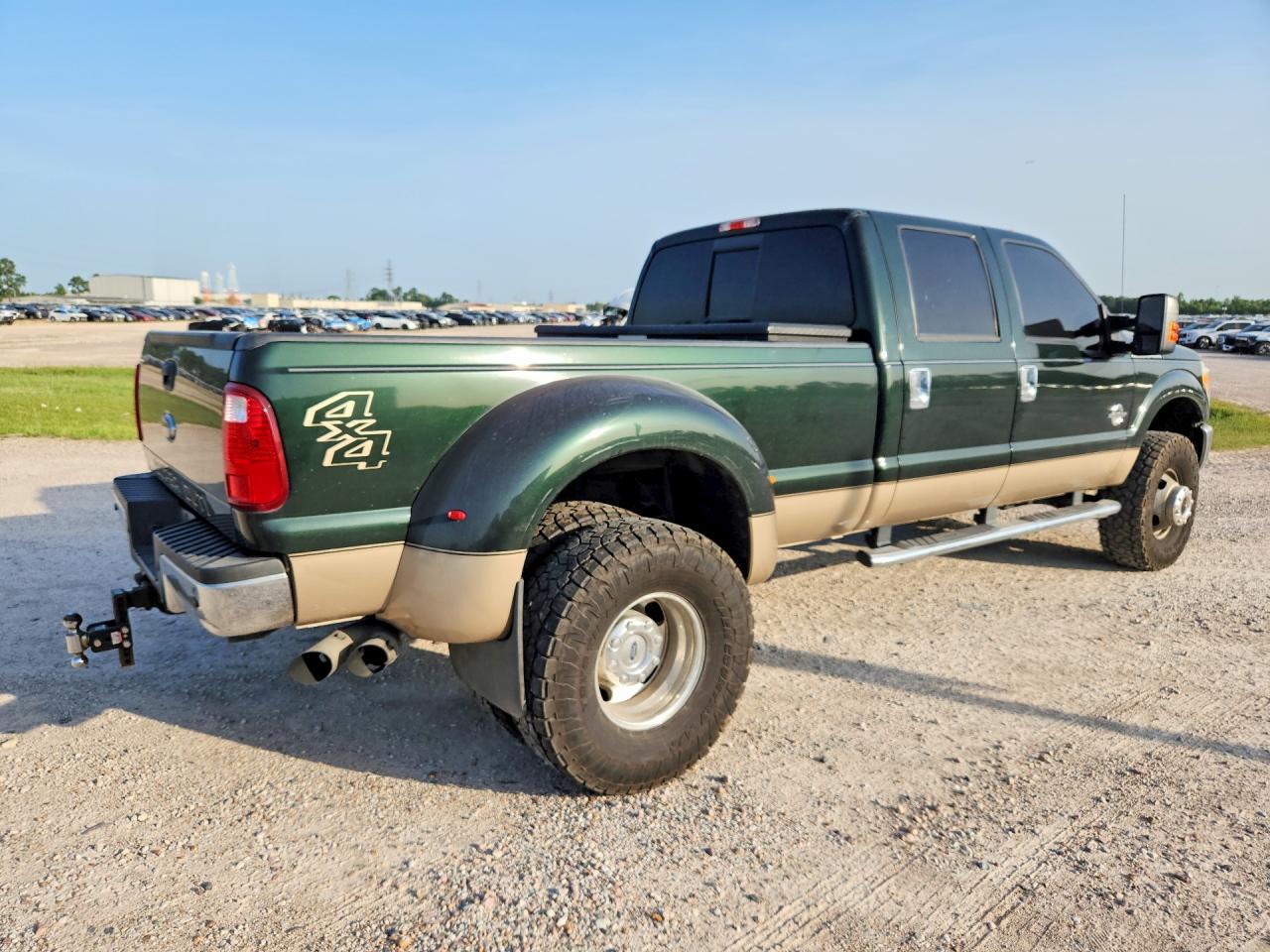 2012 Ford F350 Super Duty Green vin: 1FT8W3DT8CEB57841
