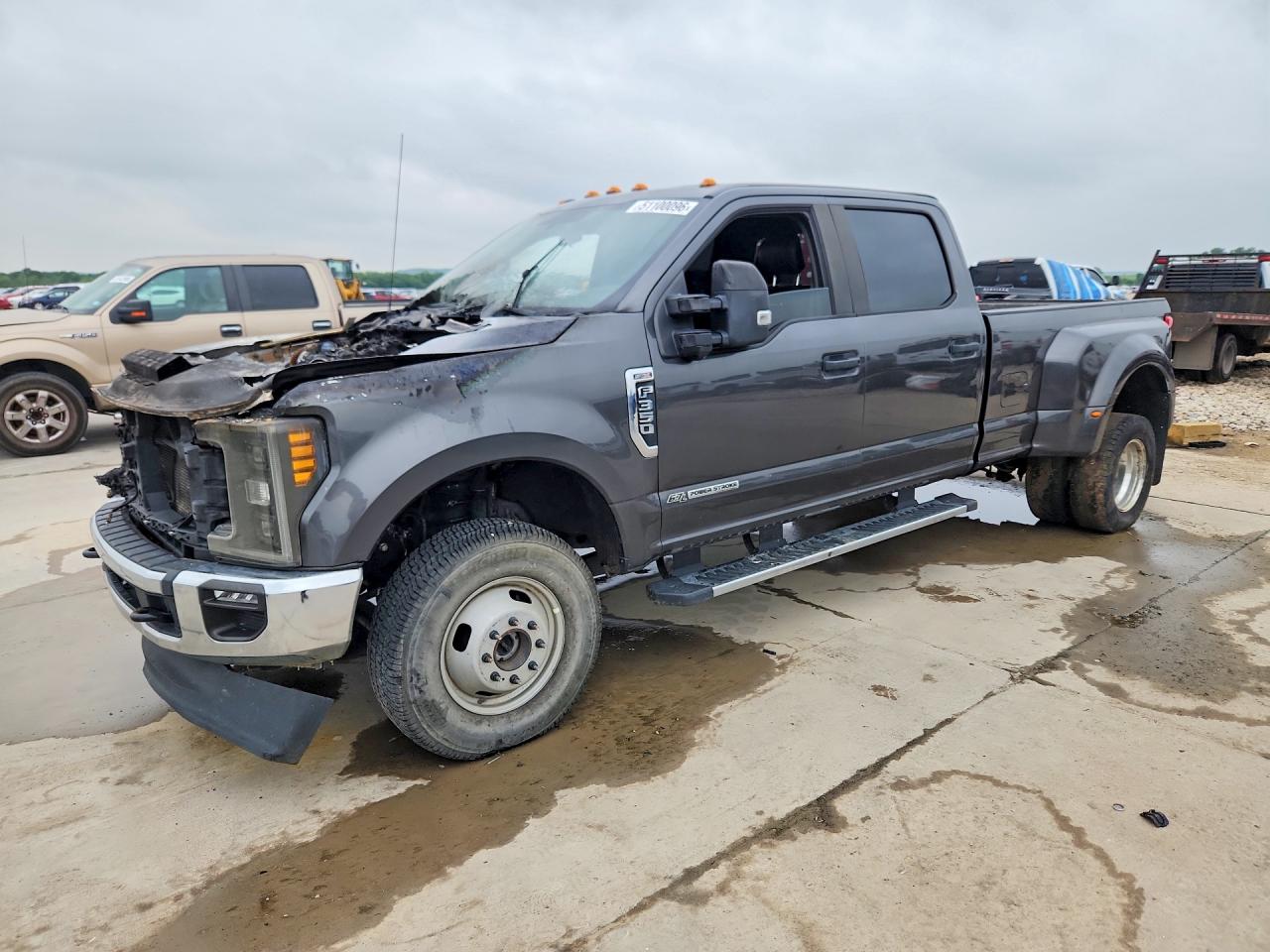 2018 Ford F350 Super Duty Серый vin: 1FT8W3DTXJEC89965