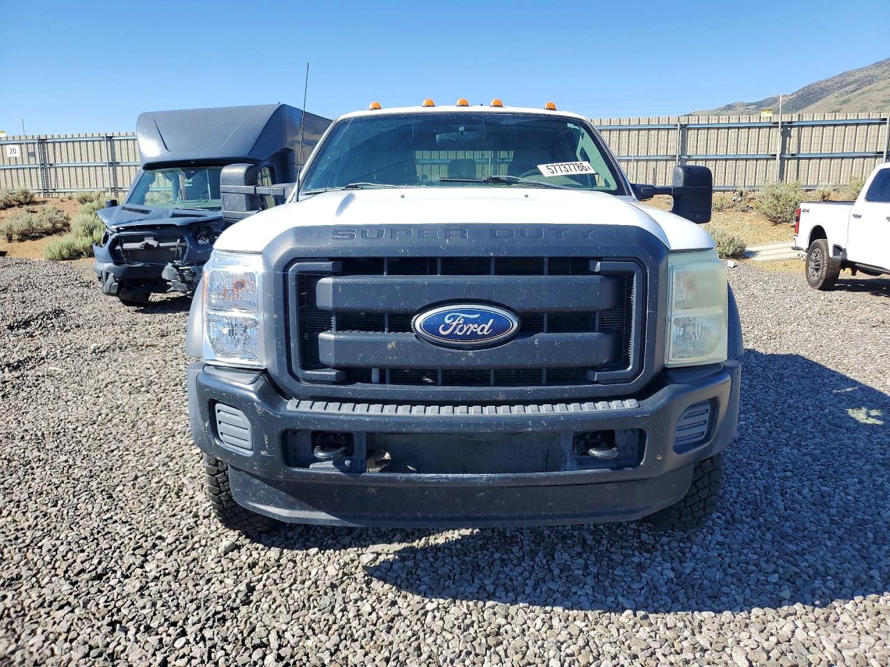 2011 Ford F450 Super Duty Белый vin: 1FT8W4DT5BEA60245