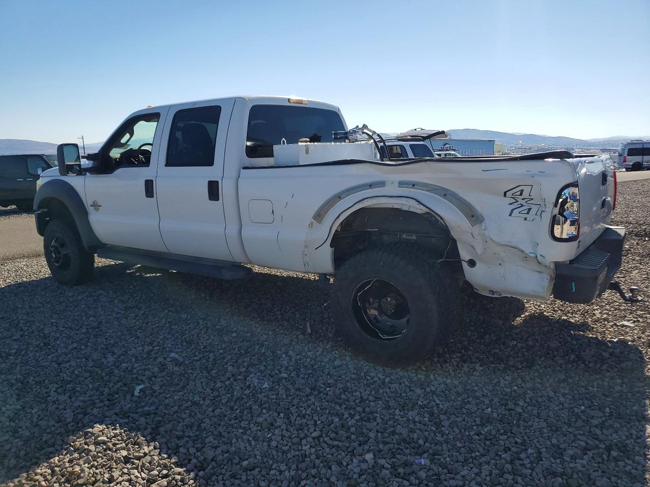 2011 Ford F450 Super Duty Белый vin: 1FT8W4DT5BEA60245
