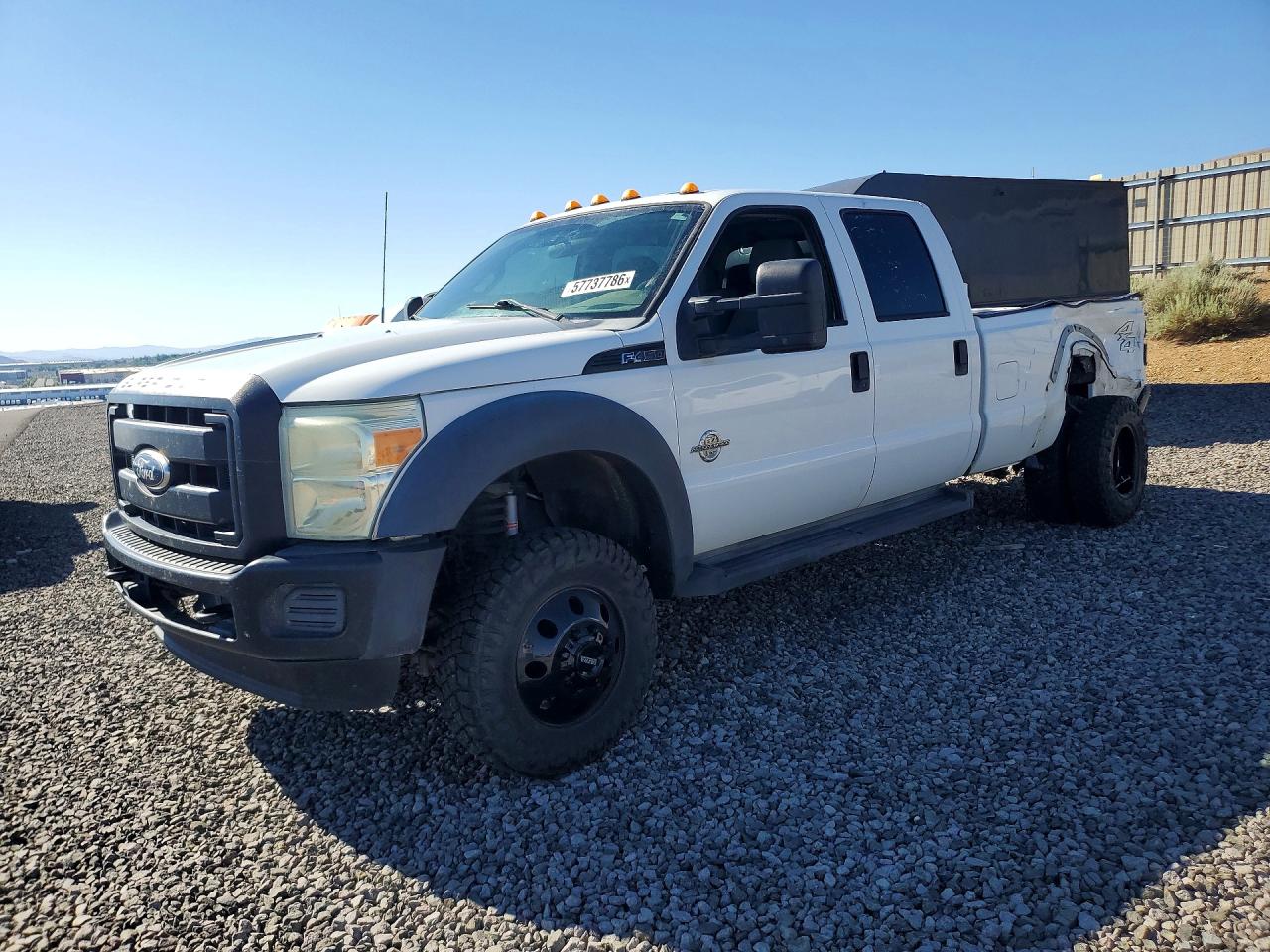 2011 Ford F450 Super Duty Белый vin: 1FT8W4DT5BEA60245