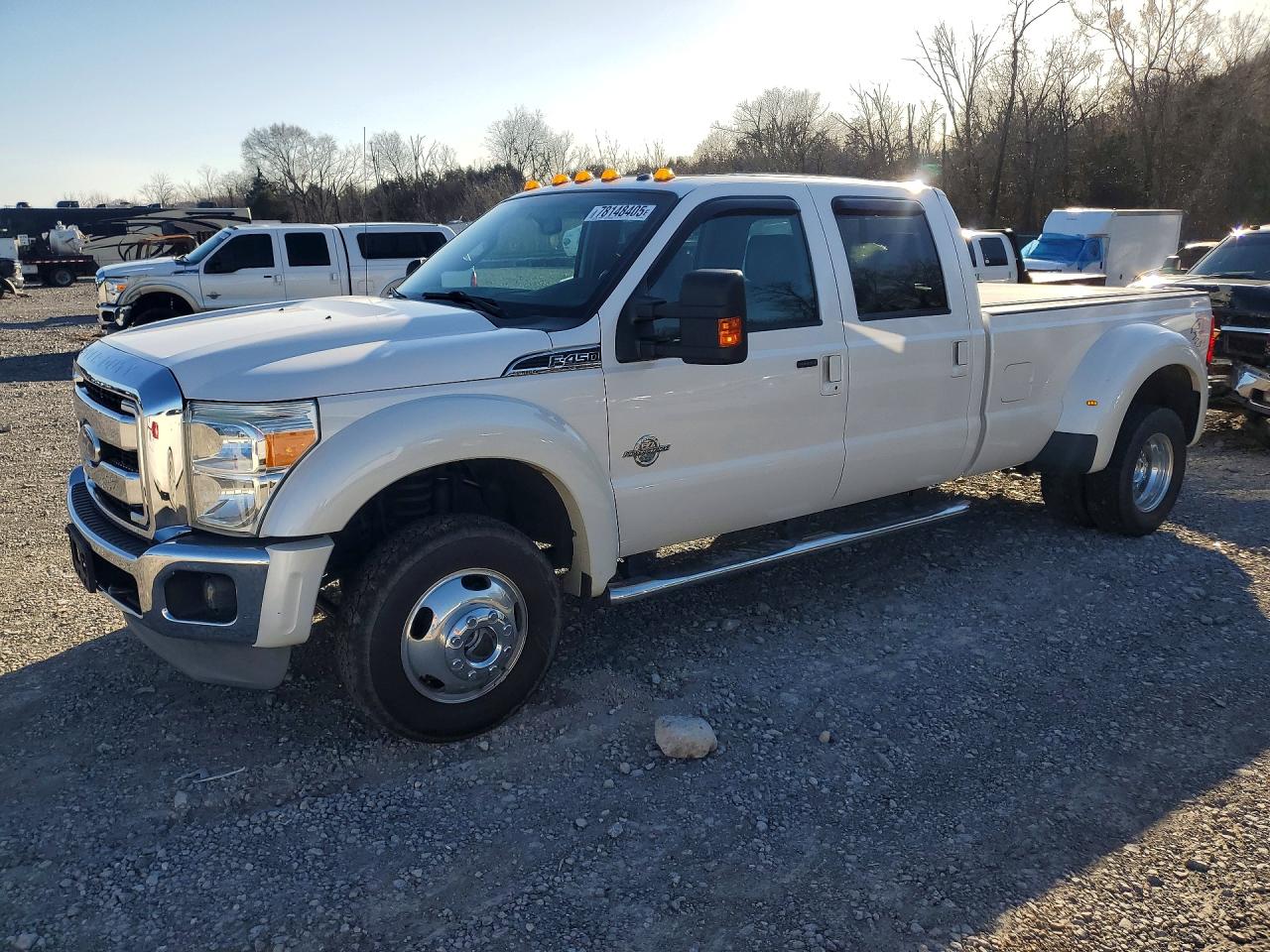 2011 Ford F450 Super Duty White vin: 1FT8W4DT7BEB98479