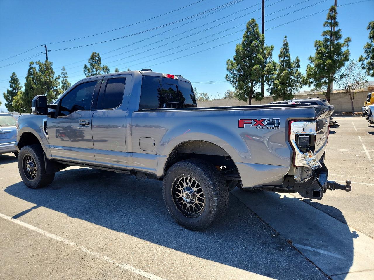 2022 Ford F250 Super Duty Gray vin: 1FT8X2BT4NEC88813
