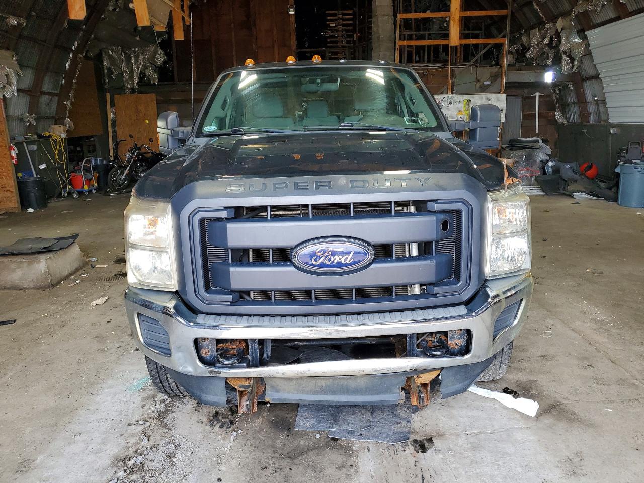 2012 Ford F350 Super Duty Green vin: 1FT8X3B68CEC90237