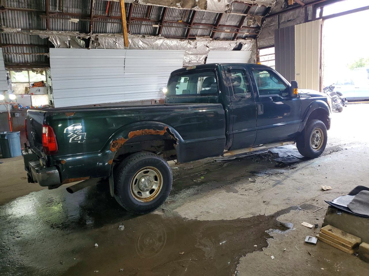 2012 Ford F350 Super Duty Green vin: 1FT8X3B68CEC90237