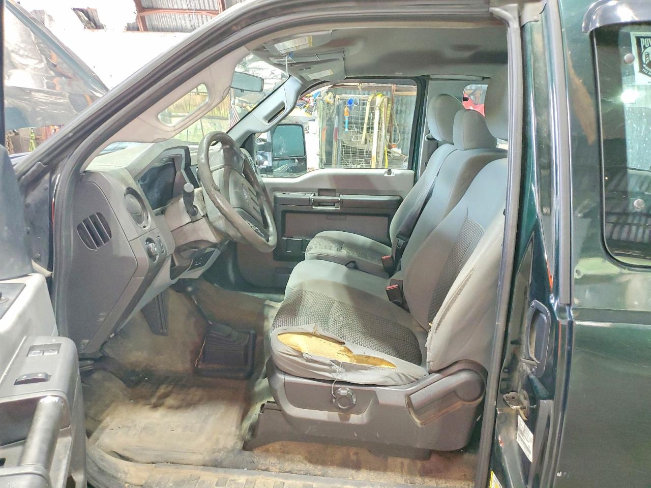 2012 Ford F350 Super Duty Green vin: 1FT8X3B68CEC90237