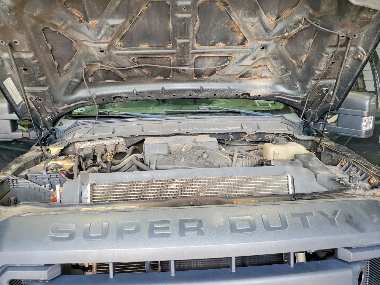 2012 Ford F350 Super Duty Green vin: 1FT8X3B68CEC90237