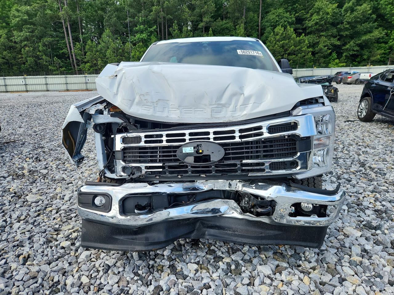 2025 Ford F350 Super Duty Белый vin: 1FT8X3BN4SED19156