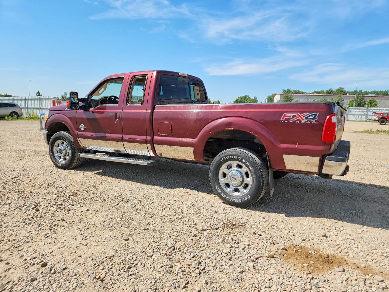 2012 Ford F350 Super Duty Burgundy vin: 1FT8X3BT1CEB30559