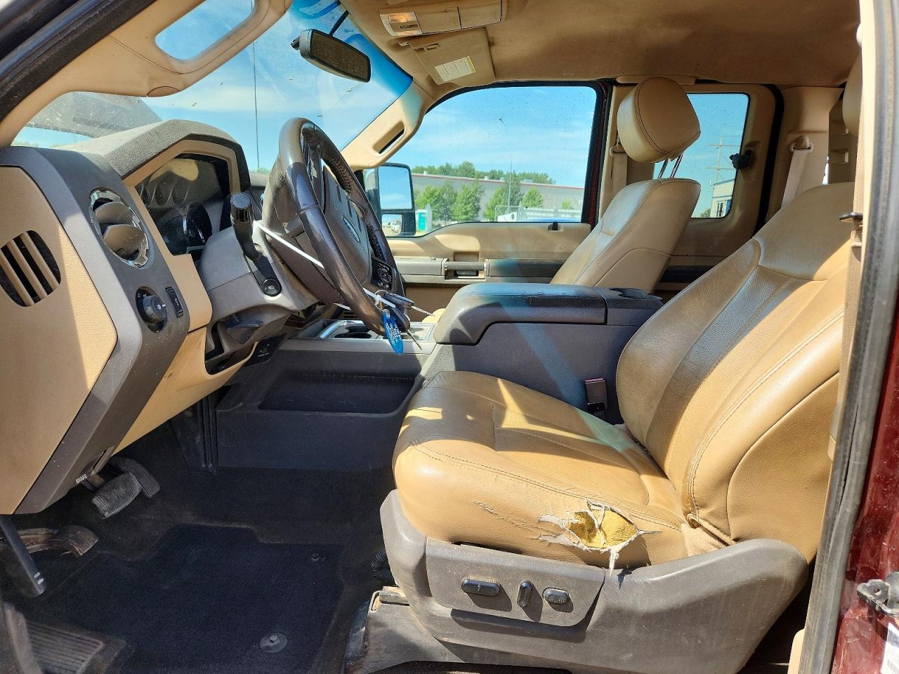 2012 Ford F350 Super Duty Burgundy vin: 1FT8X3BT1CEB30559