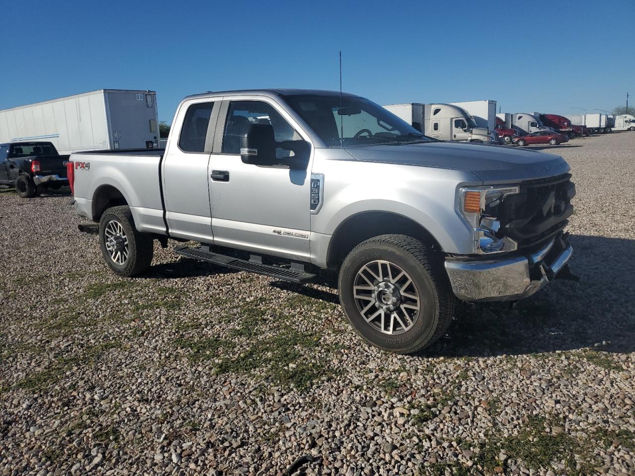 2022 Ford F350 Super Duty Silver vin: 1FT8X3BT9NEC11893