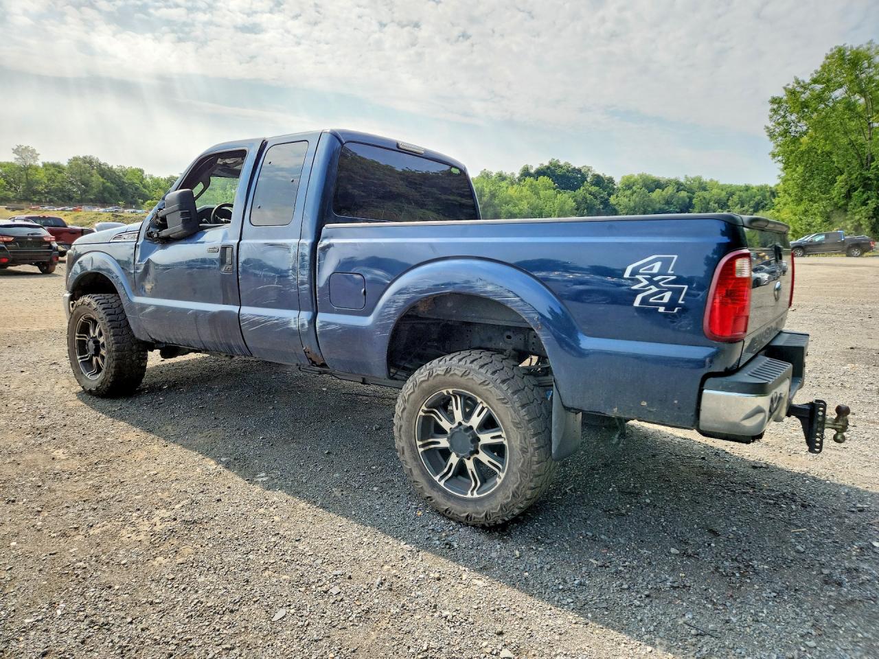2014 Ford F350 Super Duty Blue vin: 1FT8X3BTXEEB38937