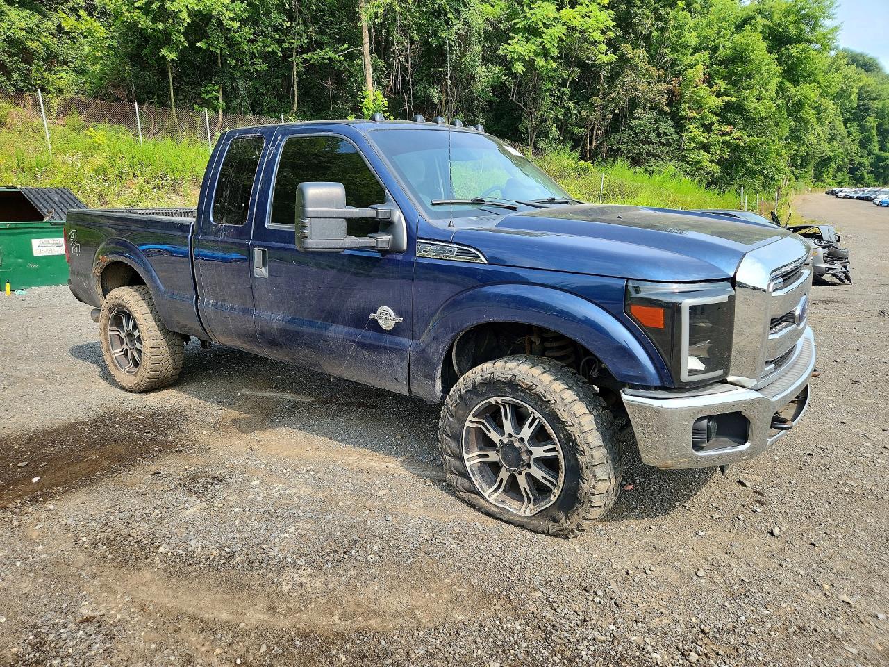 2014 Ford F350 Super Duty Blue vin: 1FT8X3BTXEEB38937