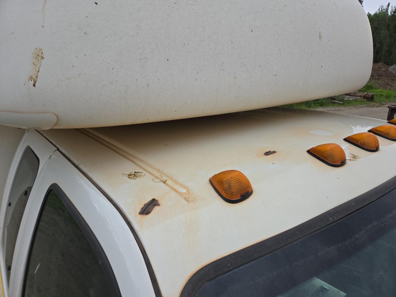 2012 Ford F350 Super Duty White vin: 1FT8X3D66CEB11433 Damage: Roof, Rust, > 12 Inches
