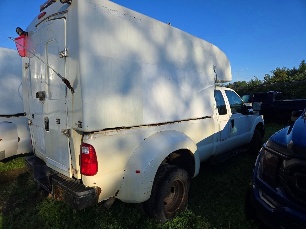 2012 Ford F350 Super Duty White vin: 1FT8X3D67CEA51582