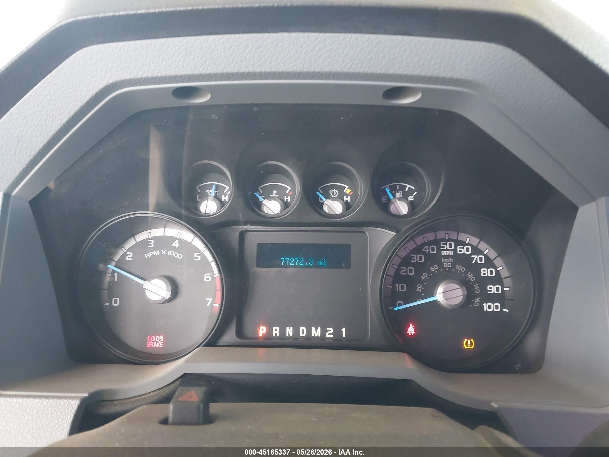 2011 Ford F-250 Xl White vin: 1FTBF2A60BEC47403