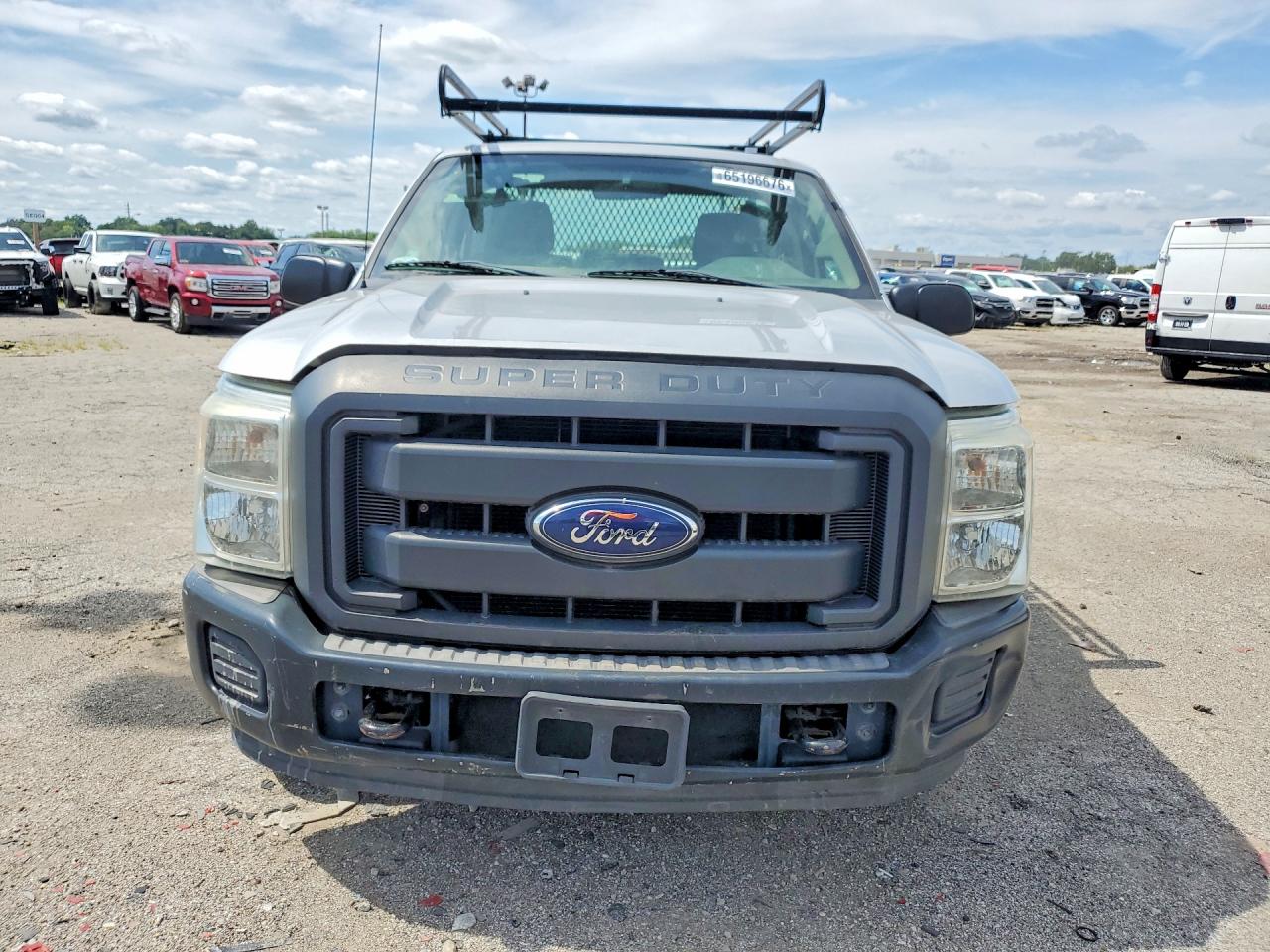 2012 Ford F250 Super Duty Silver vin: 1FTBF2A61CEC99561