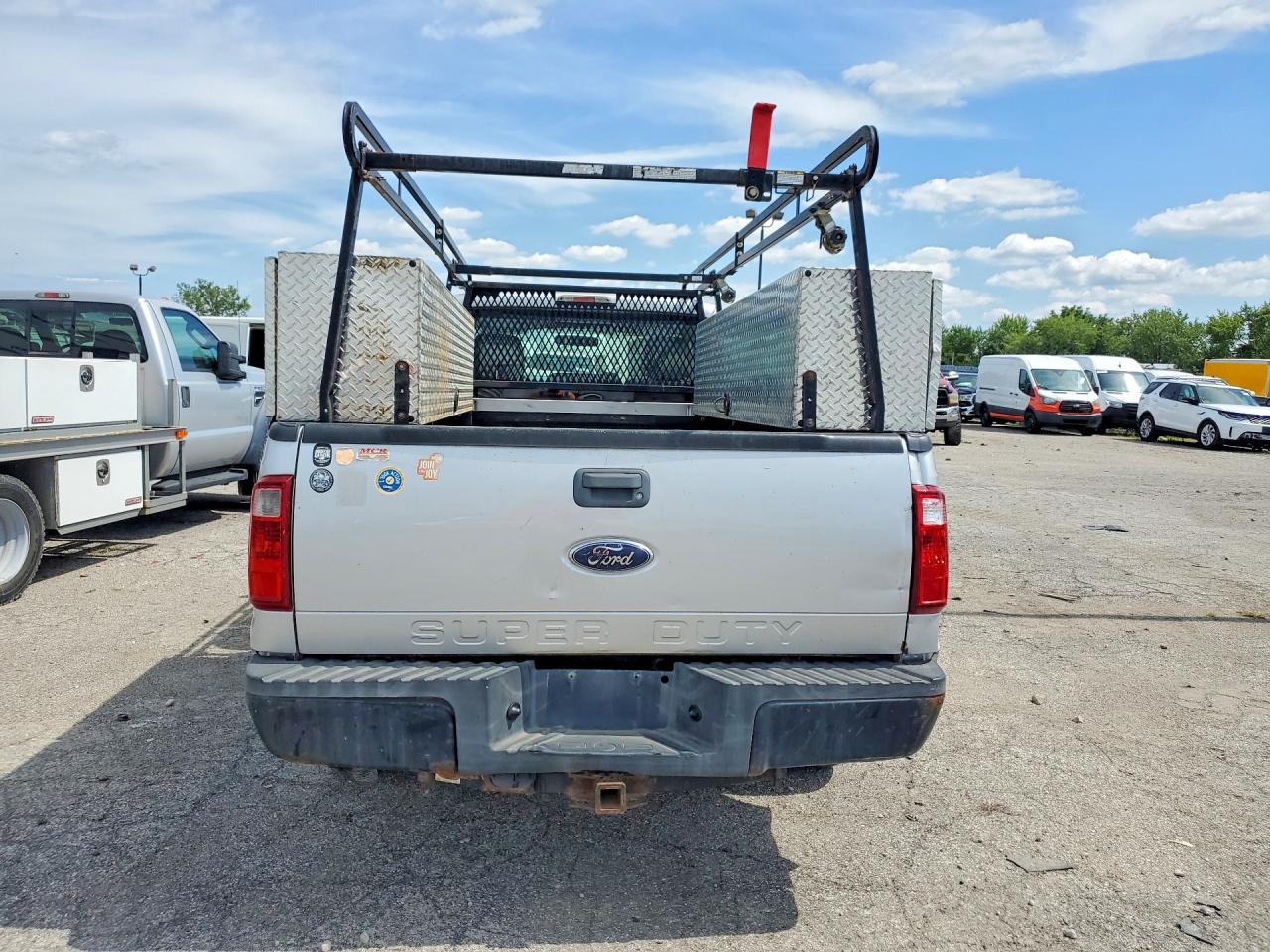 2012 Ford F250 Super Duty Silver vin: 1FTBF2A61CEC99561