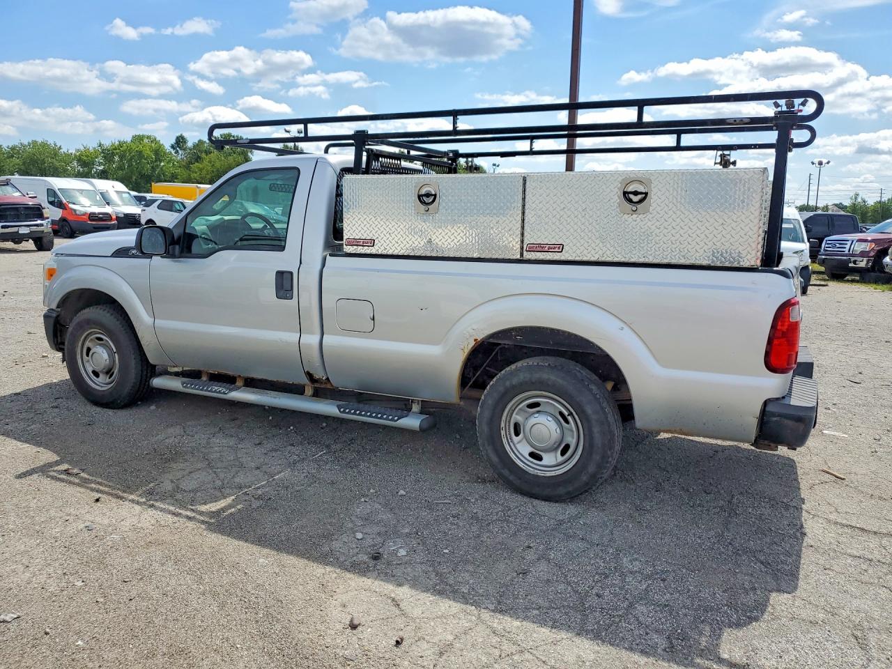 2012 Ford F250 Super Duty Silver vin: 1FTBF2A61CEC99561