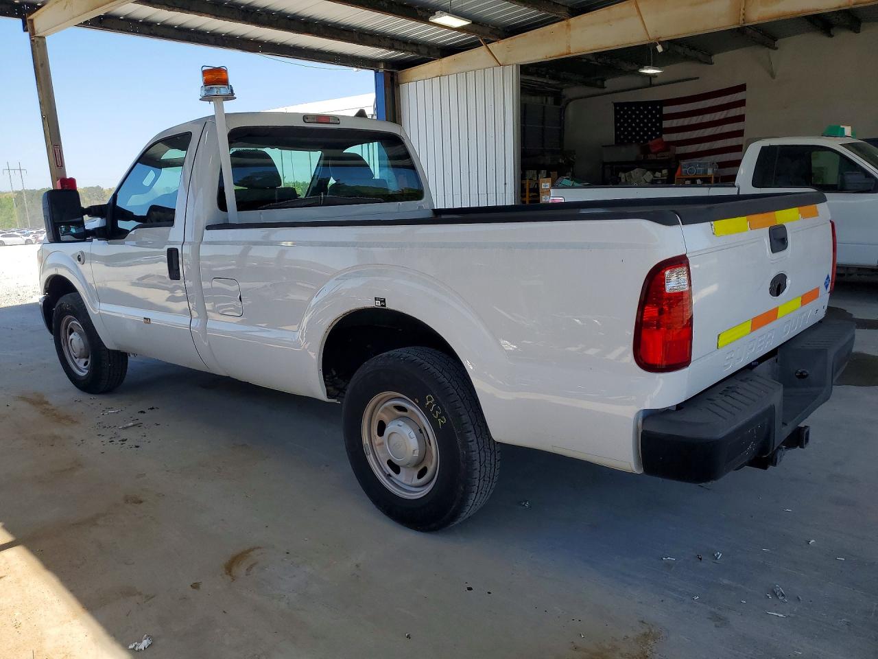 2013 Ford F250 Super Duty Белый vin: 1FTBF2A61DEB81978