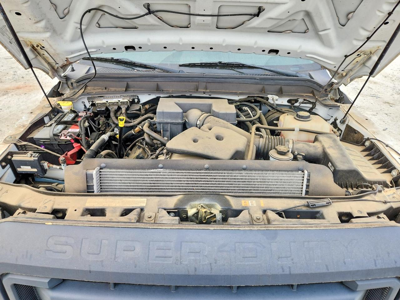 2013 Ford F250 Super Duty Белый vin: 1FTBF2A61DEB81978