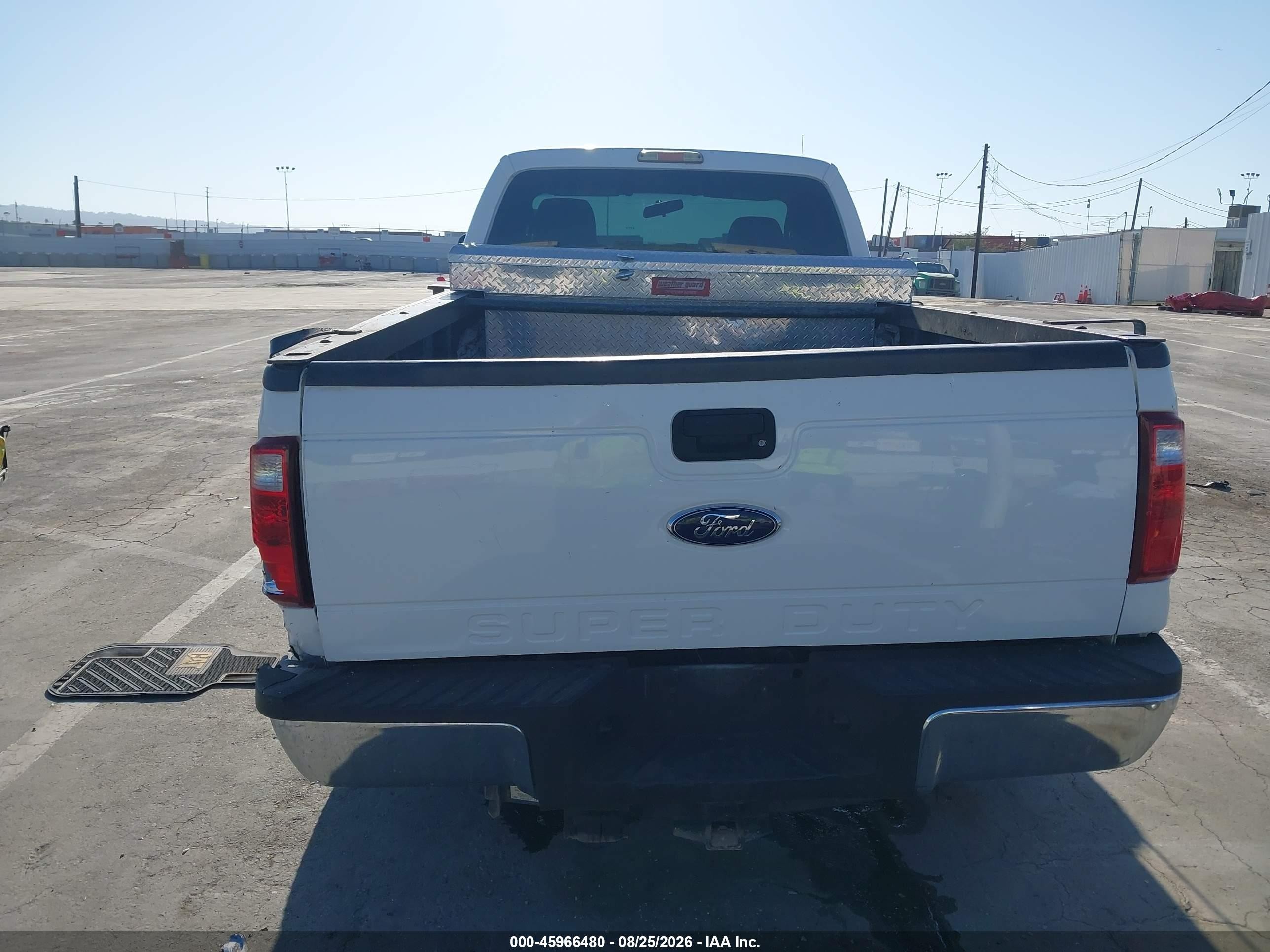 2014 Ford F-250 Xl Белый vin: 1FTBF2A61EEB00950