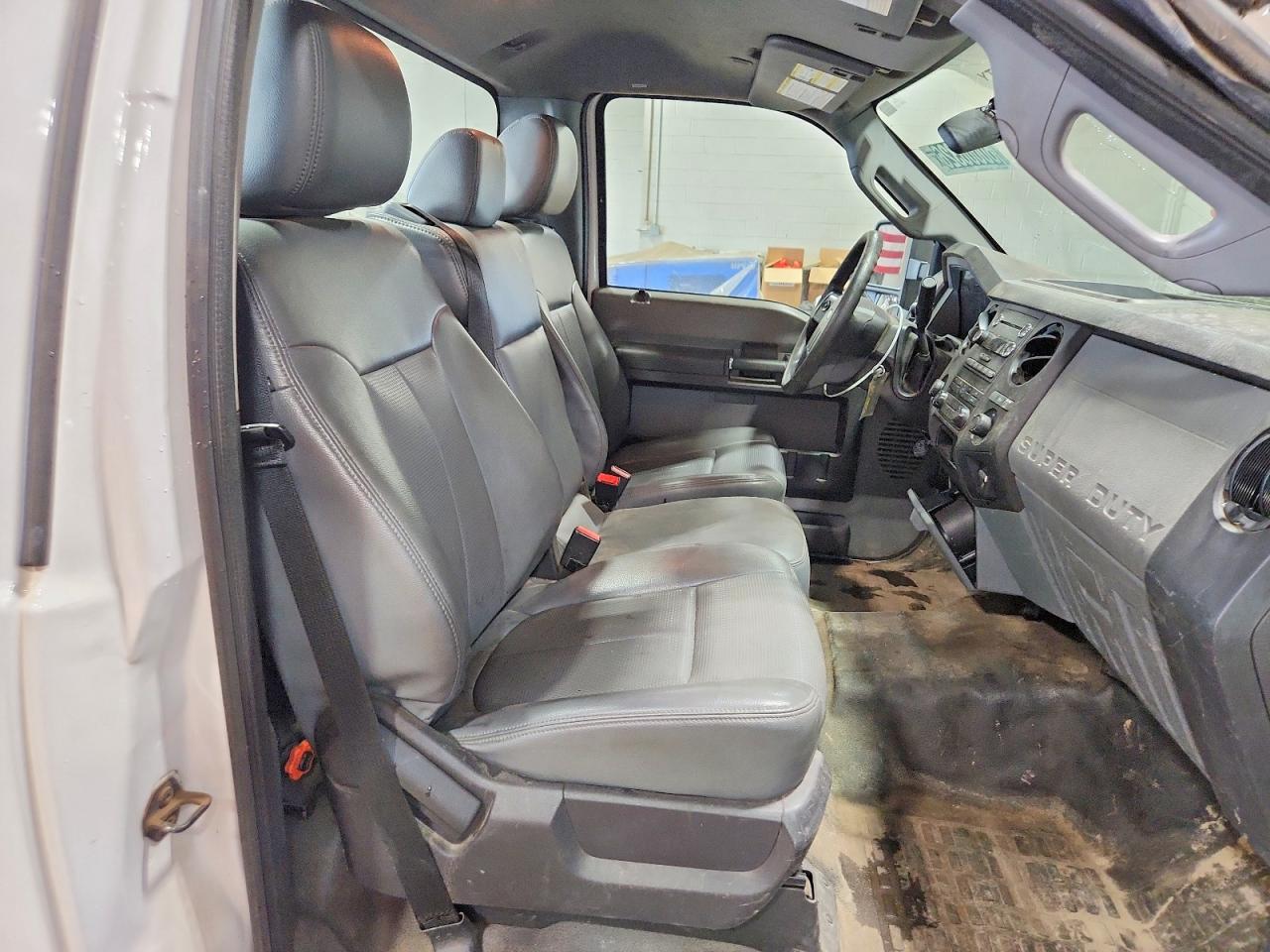 2015 Ford F250 Super Duty White vin: 1FTBF2A61FEA70446