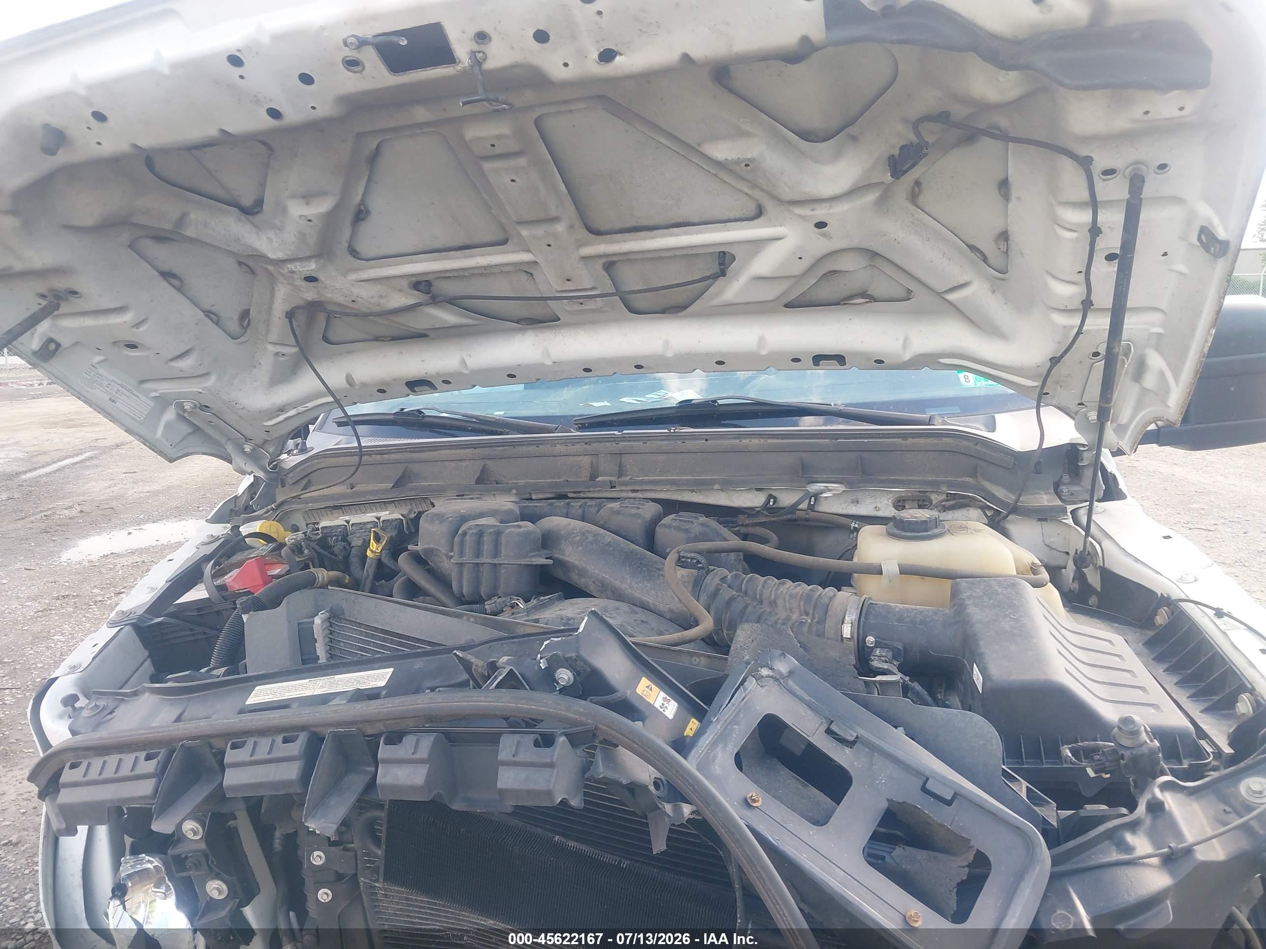 2014 Ford F-250 Xl Белый vin: 1FTBF2A62EEB58985