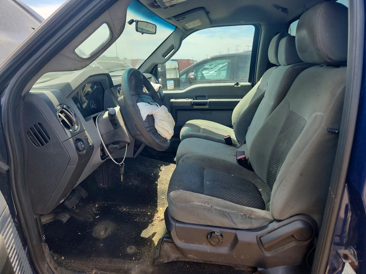 2011 Ford F250 Super Duty Blue vin: 1FTBF2A66BEB66969