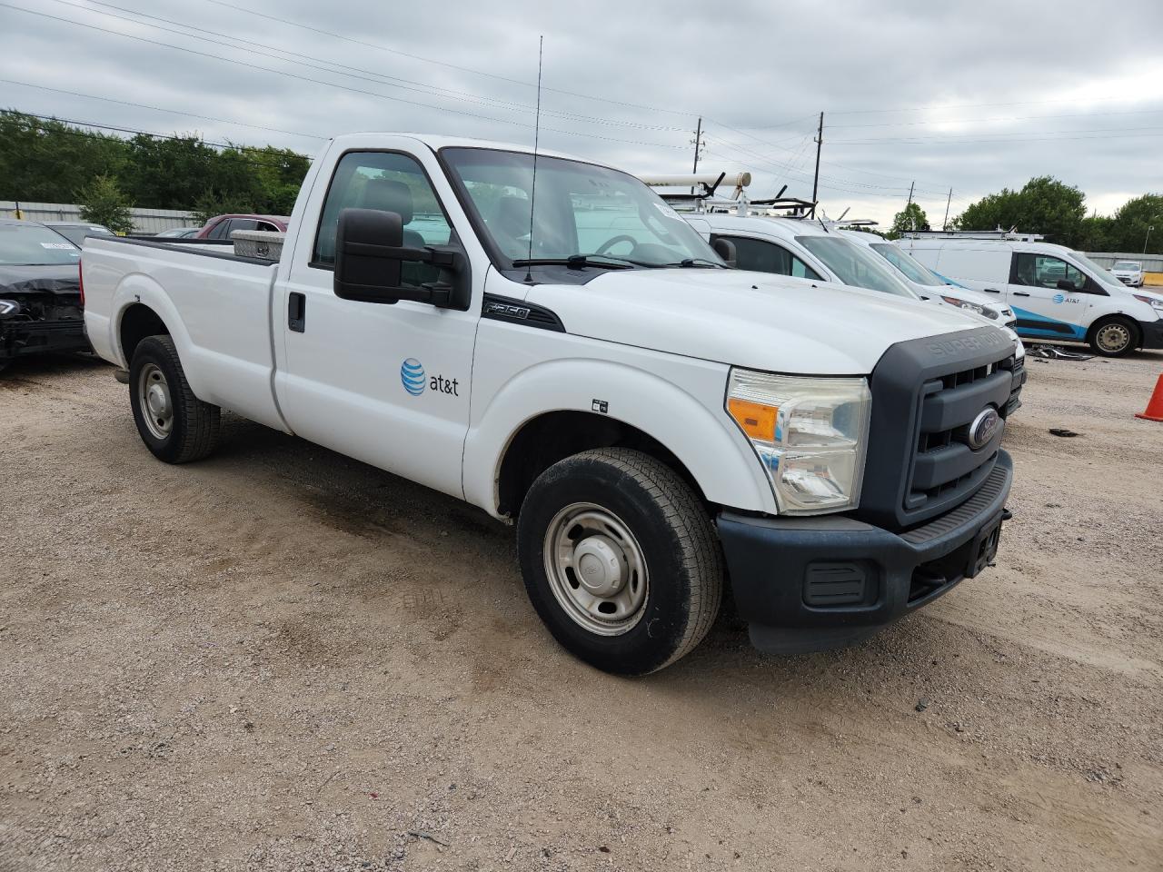 2013 Ford F250 Super Duty White vin: 1FTBF2A66DEB82236 Damage: Overall Vehicle, De-Identify, Removal Required