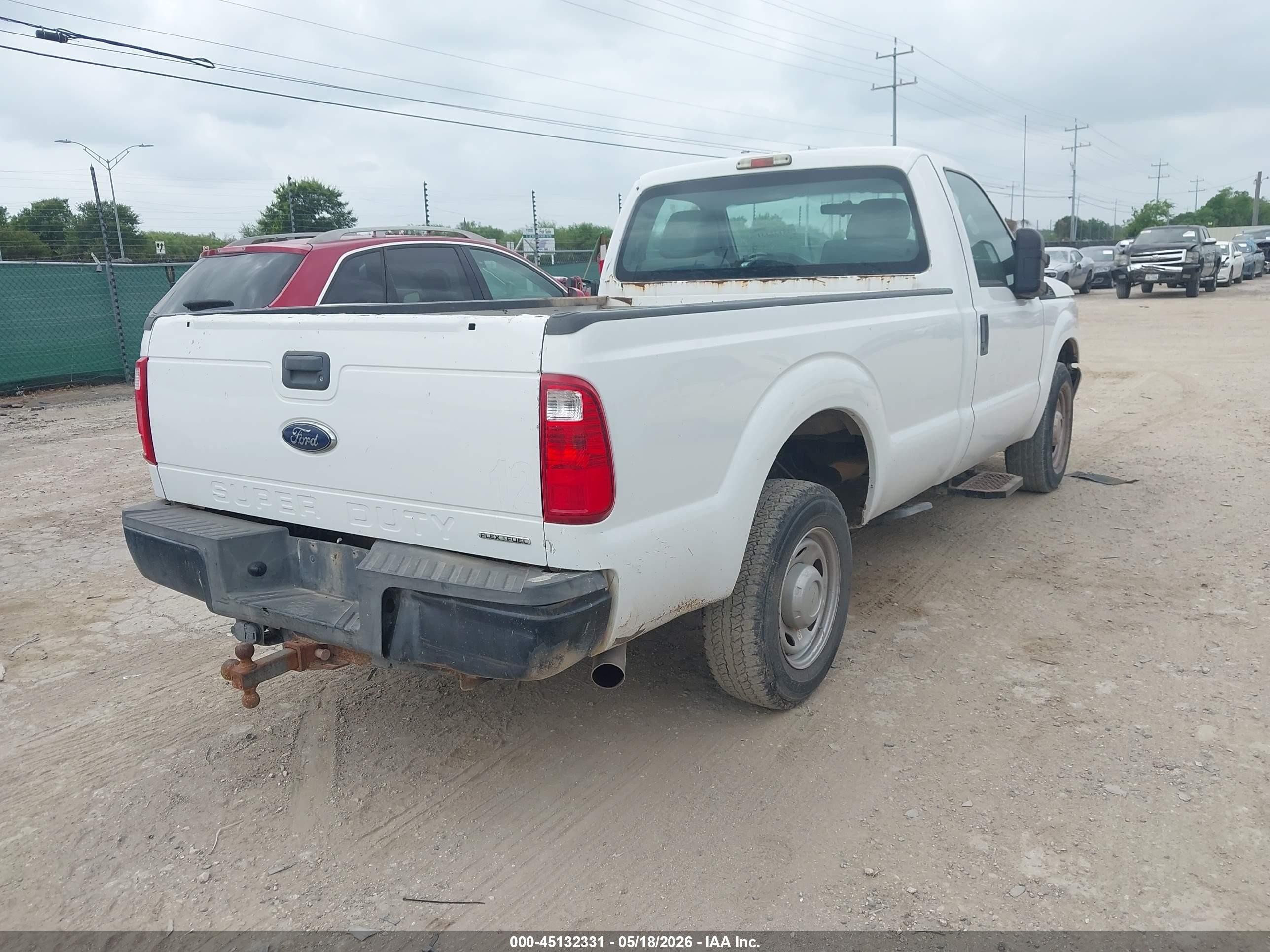 2014 Ford F-250 Xl Белый vin: 1FTBF2A66EEA86608