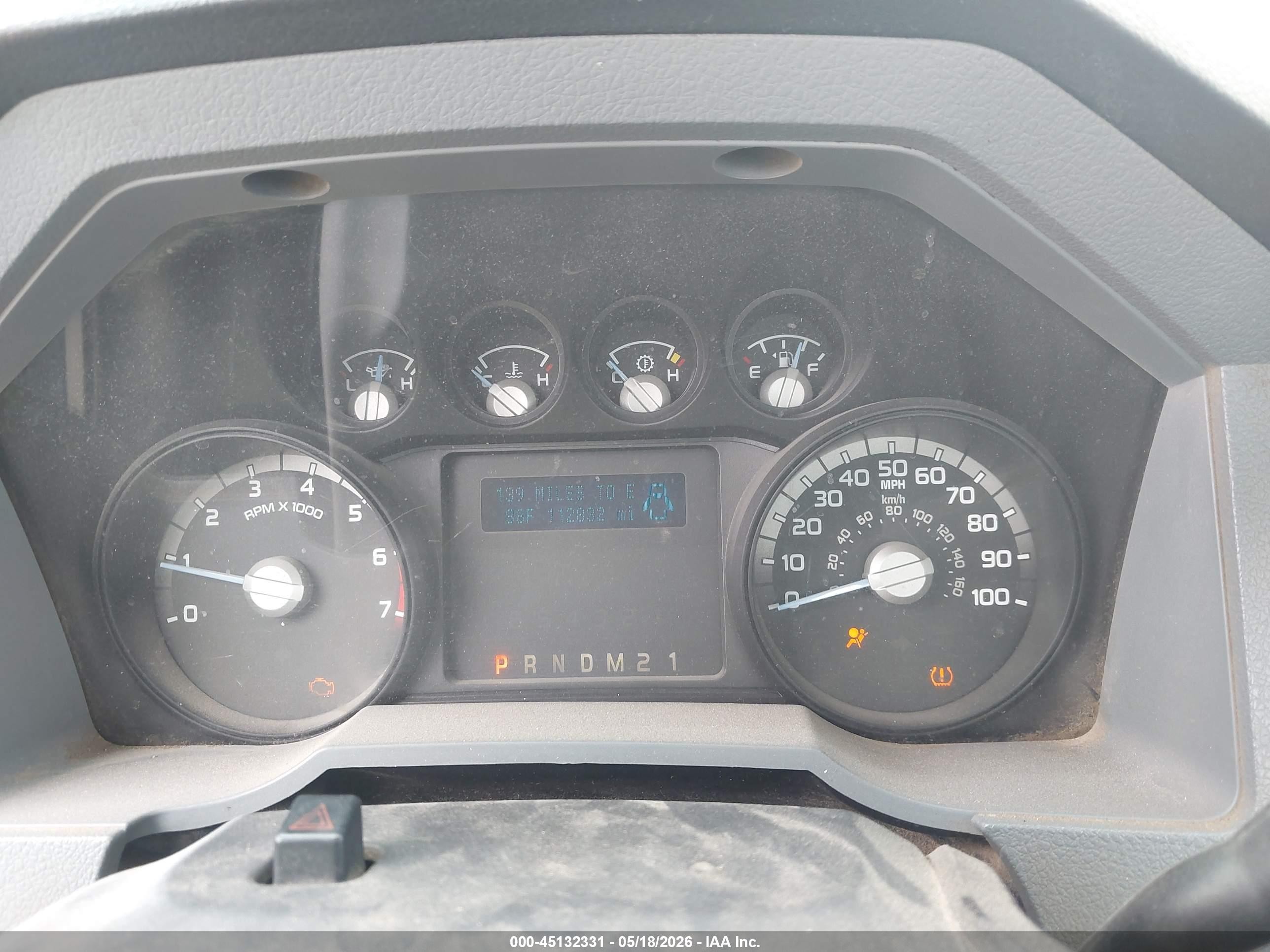 2014 Ford F-250 Xl Белый vin: 1FTBF2A66EEA86608