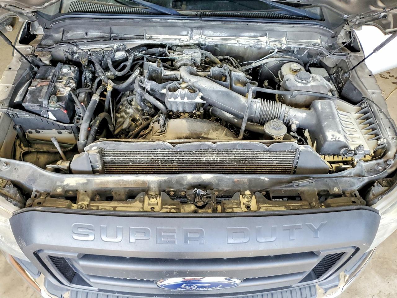 2015 Ford F250 Super Duty Белый vin: 1FTBF2A66FEA80082