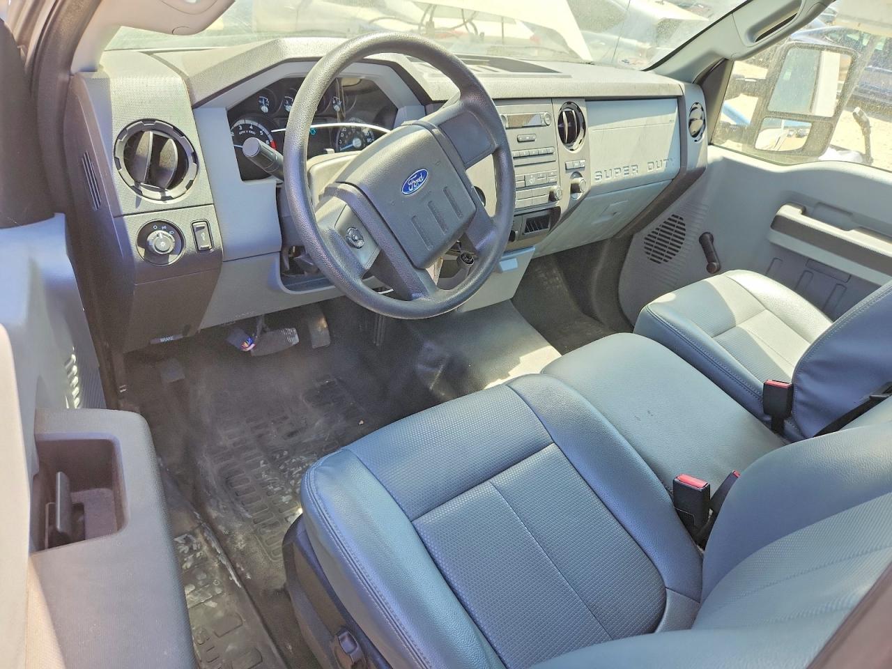 2015 Ford F250 Super Duty White vin: 1FTBF2A66FEB88685