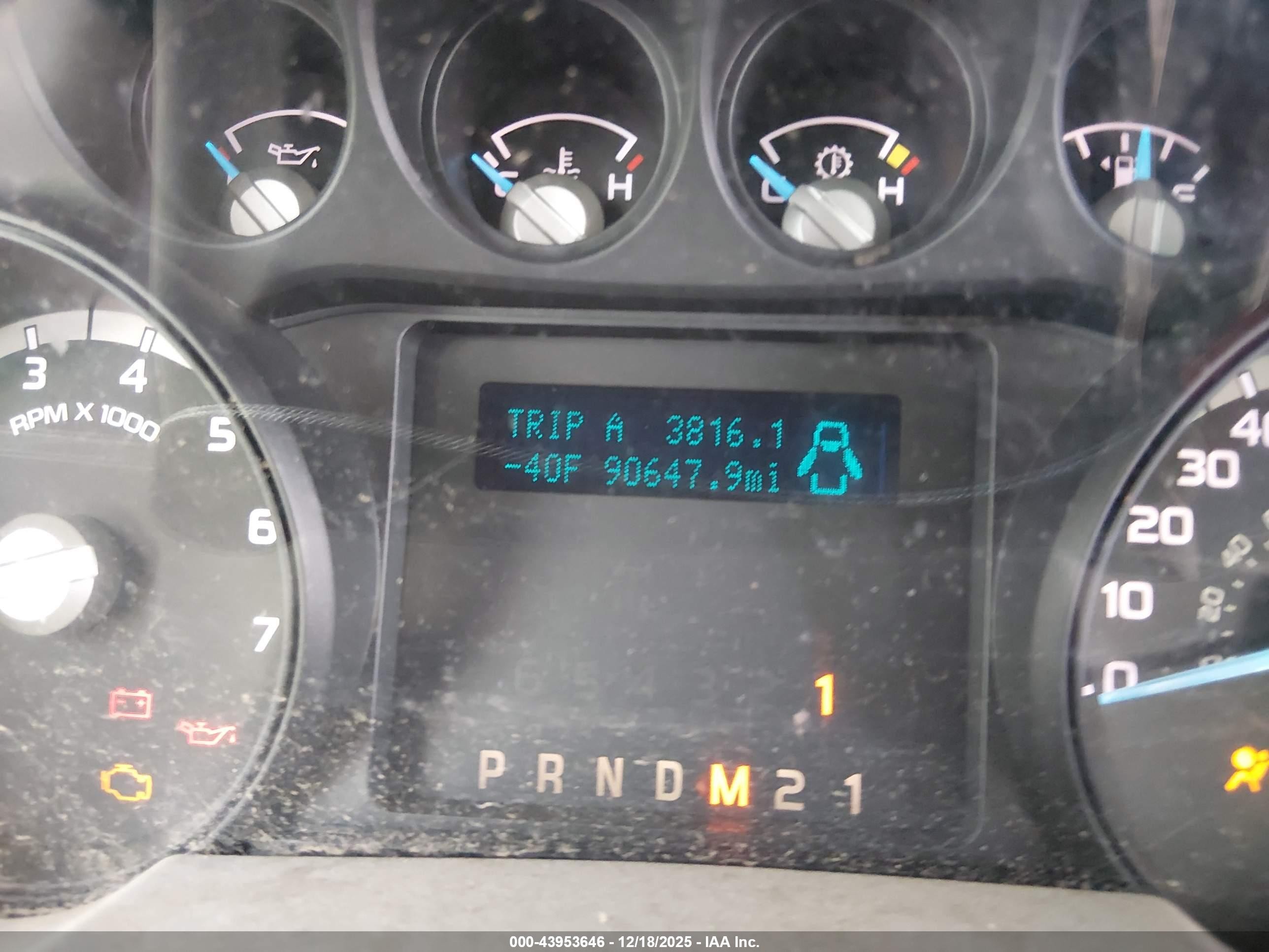 2012 Ford F-250 Xl White vin: 1FTBF2A67CED19165
