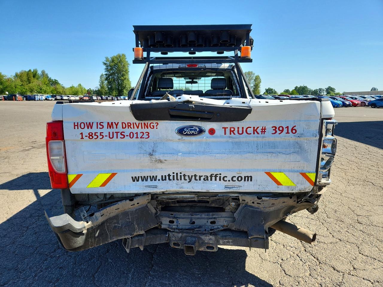 2022 Ford F250 Белый vin: 1FTBF2A67NEC17268
