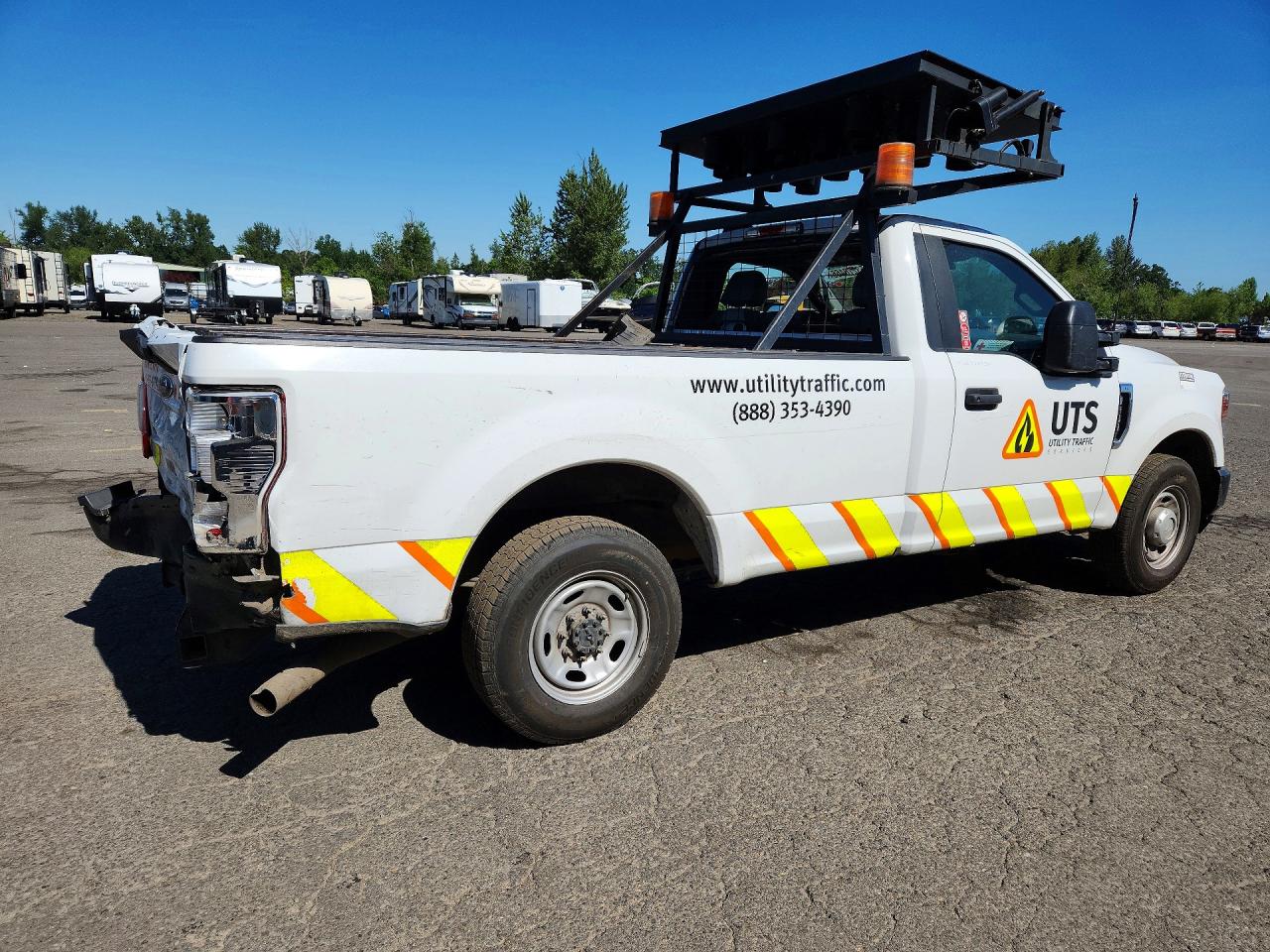 2022 Ford F250 Белый vin: 1FTBF2A67NEC17268