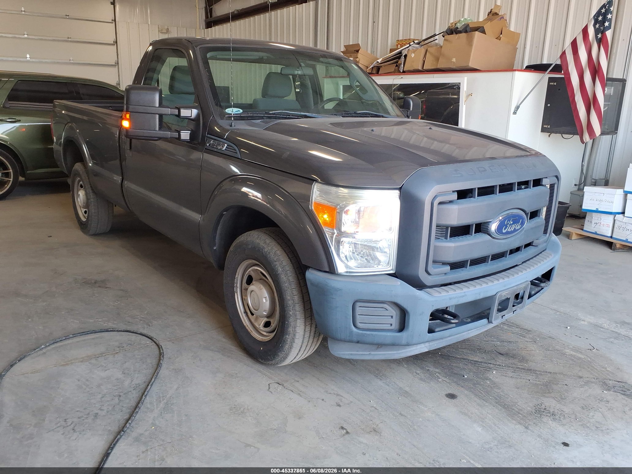2015 Ford F-250 Xl Gray vin: 1FTBF2A68FEA24418