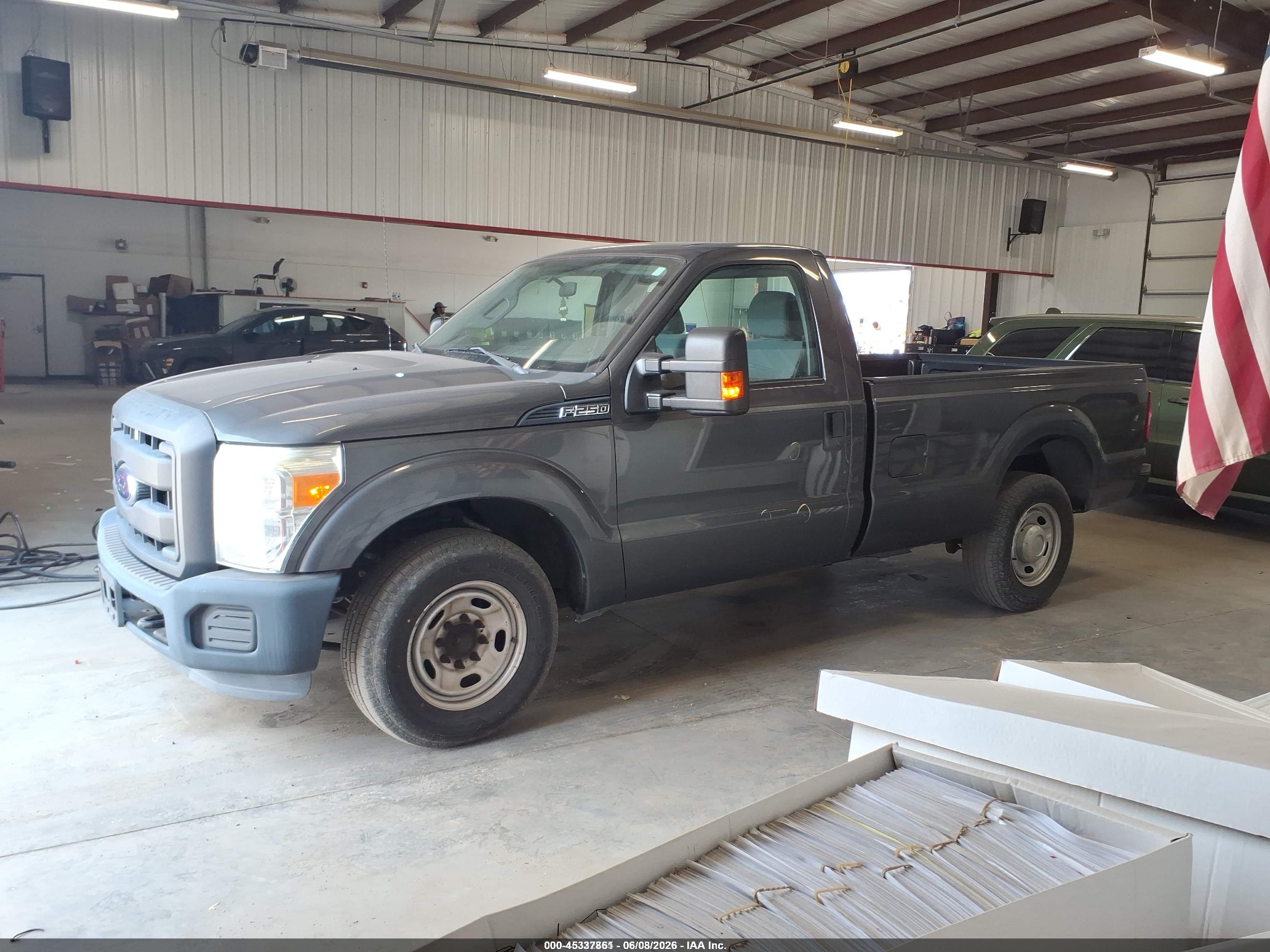 2015 Ford F-250 Xl Gray vin: 1FTBF2A68FEA24418