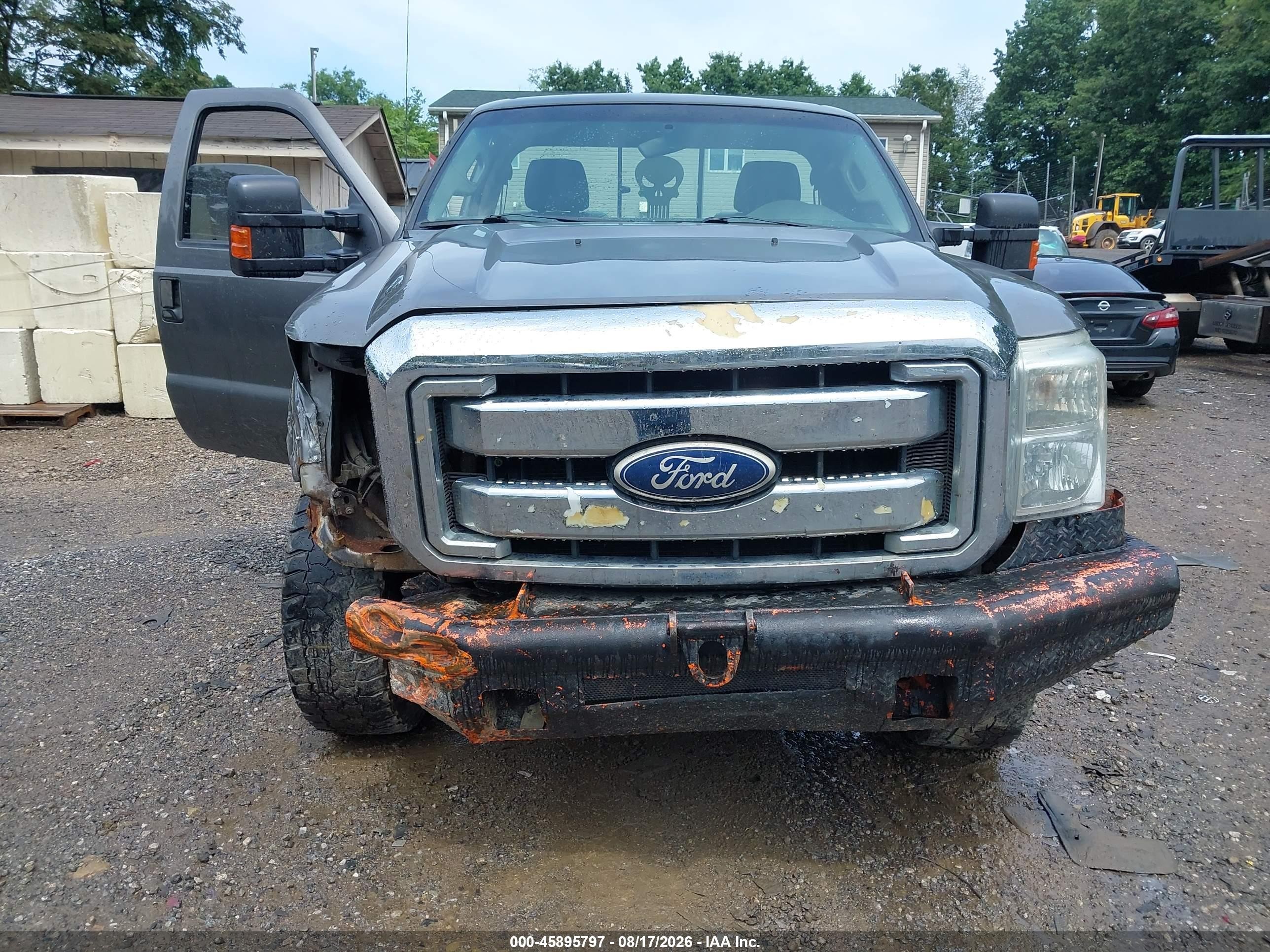 2012 Ford F-250 Xl Gray vin: 1FTBF2A69CEA42566