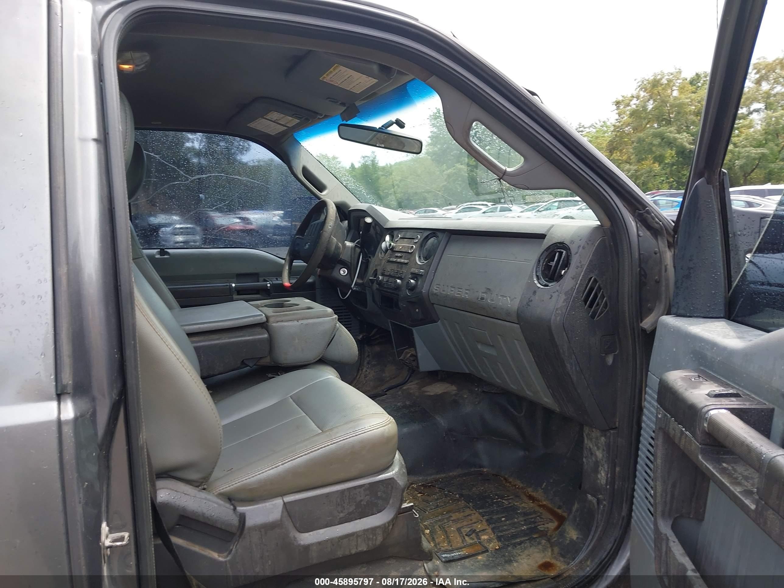 2012 Ford F-250 Xl Gray vin: 1FTBF2A69CEA42566