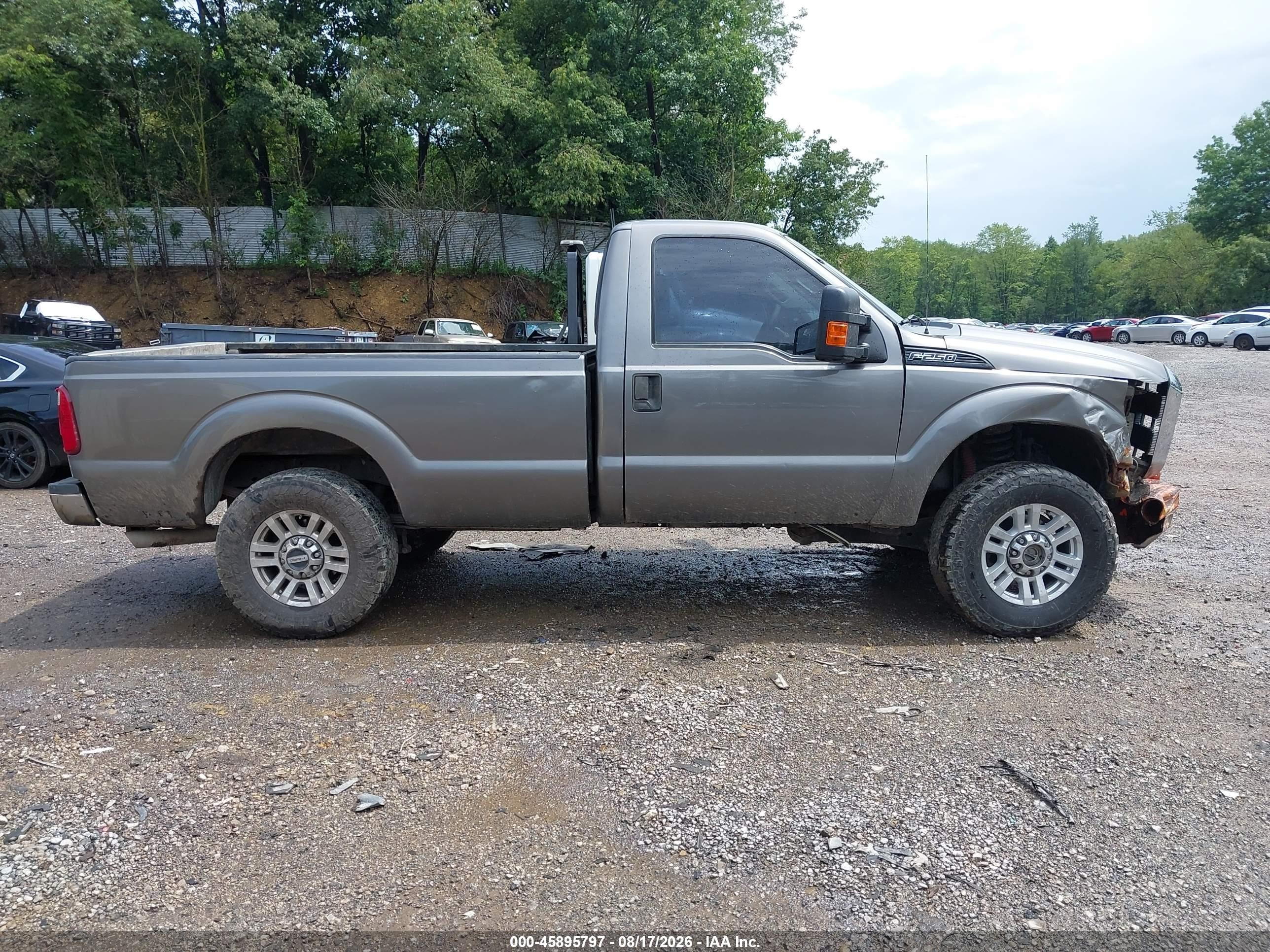 2012 Ford F-250 Xl Gray vin: 1FTBF2A69CEA42566