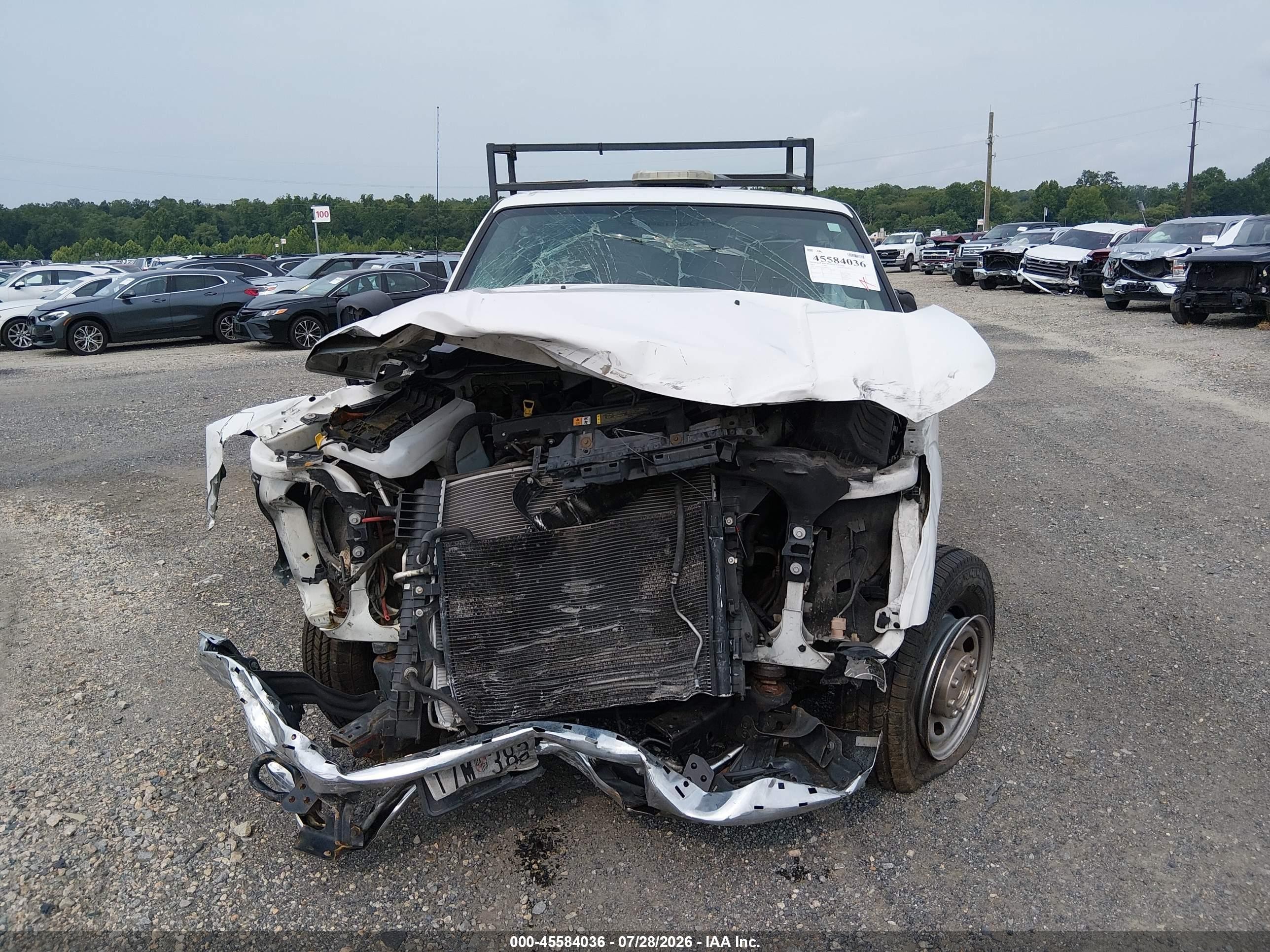 2012 Ford Super Duty F-250 Srw Xl White vin: 1FTBF2A69CEB57152