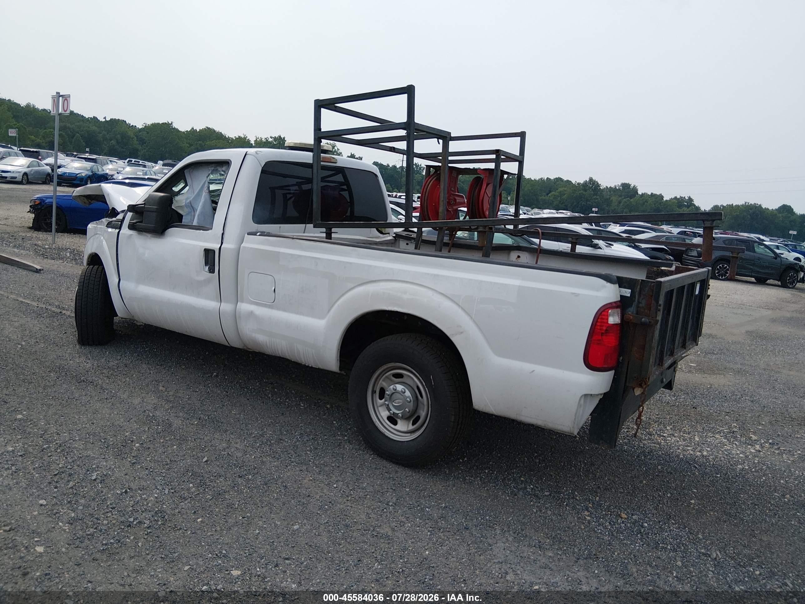 2012 Ford Super Duty F-250 Srw Xl White vin: 1FTBF2A69CEB57152